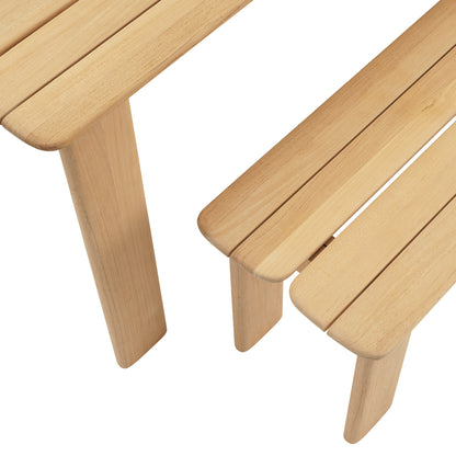 Assemble Table and Bench by Muuto