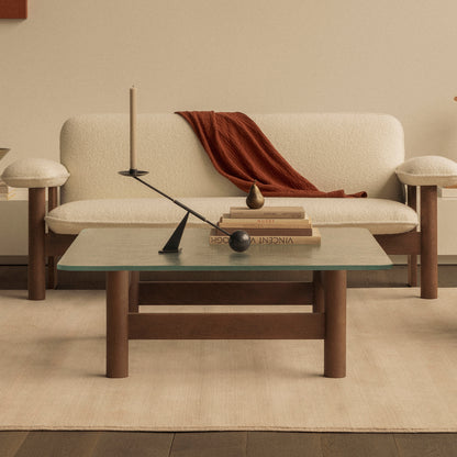 Brasilia Lounge Table by Audo Copenhagen - Dark Stained Oak