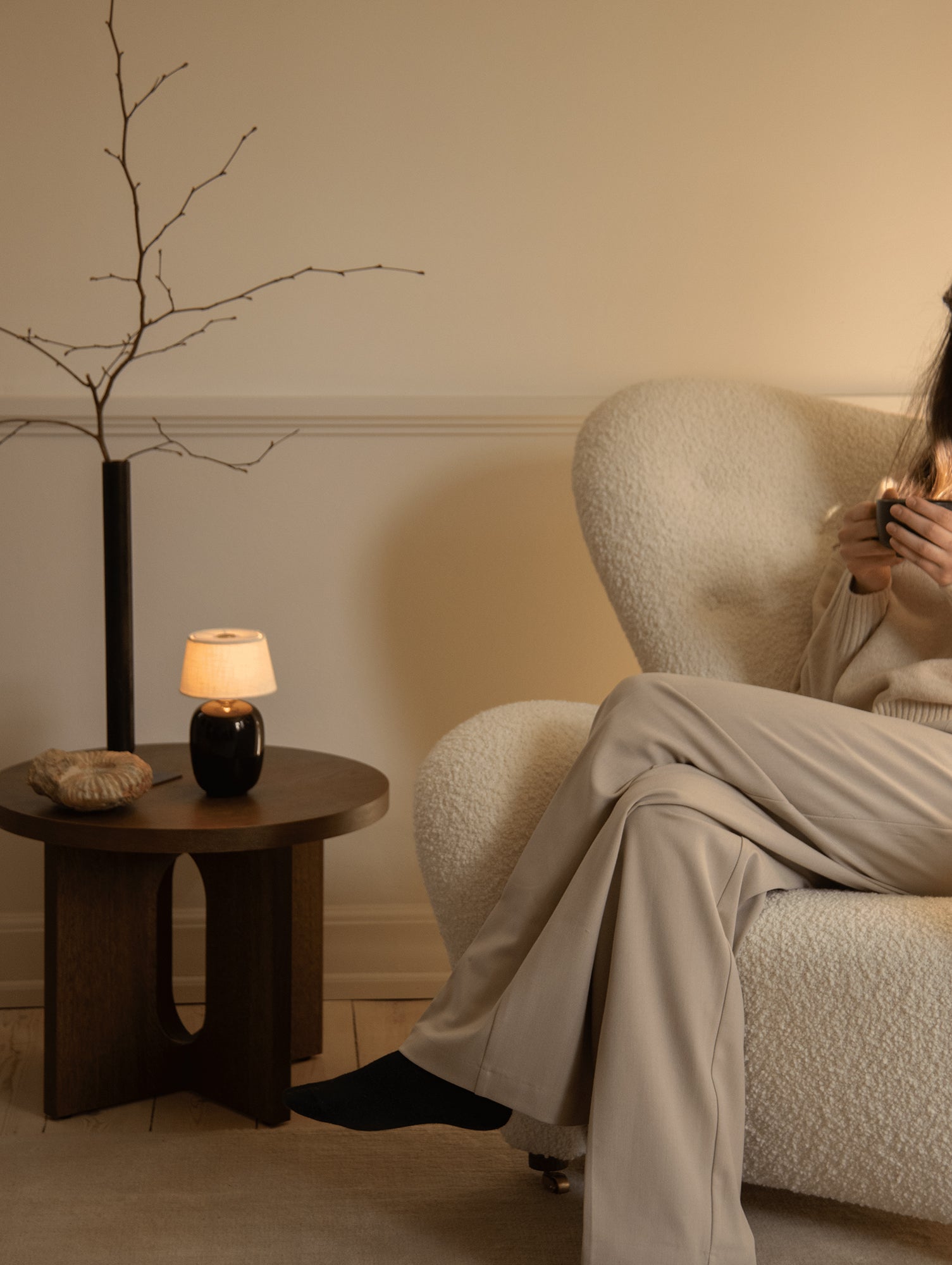 The Tired Man Lounge Chair by Audo Copenhagen - Baena 14