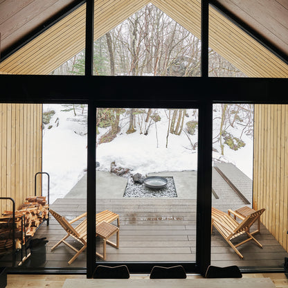 Between Lines Deck Chair by Fritz Hansen