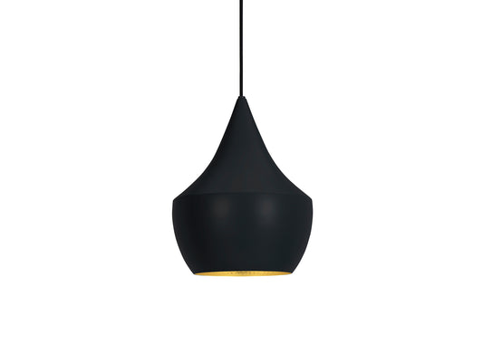 Beat Fat LED Pendant Light by Tom Dixon - Black