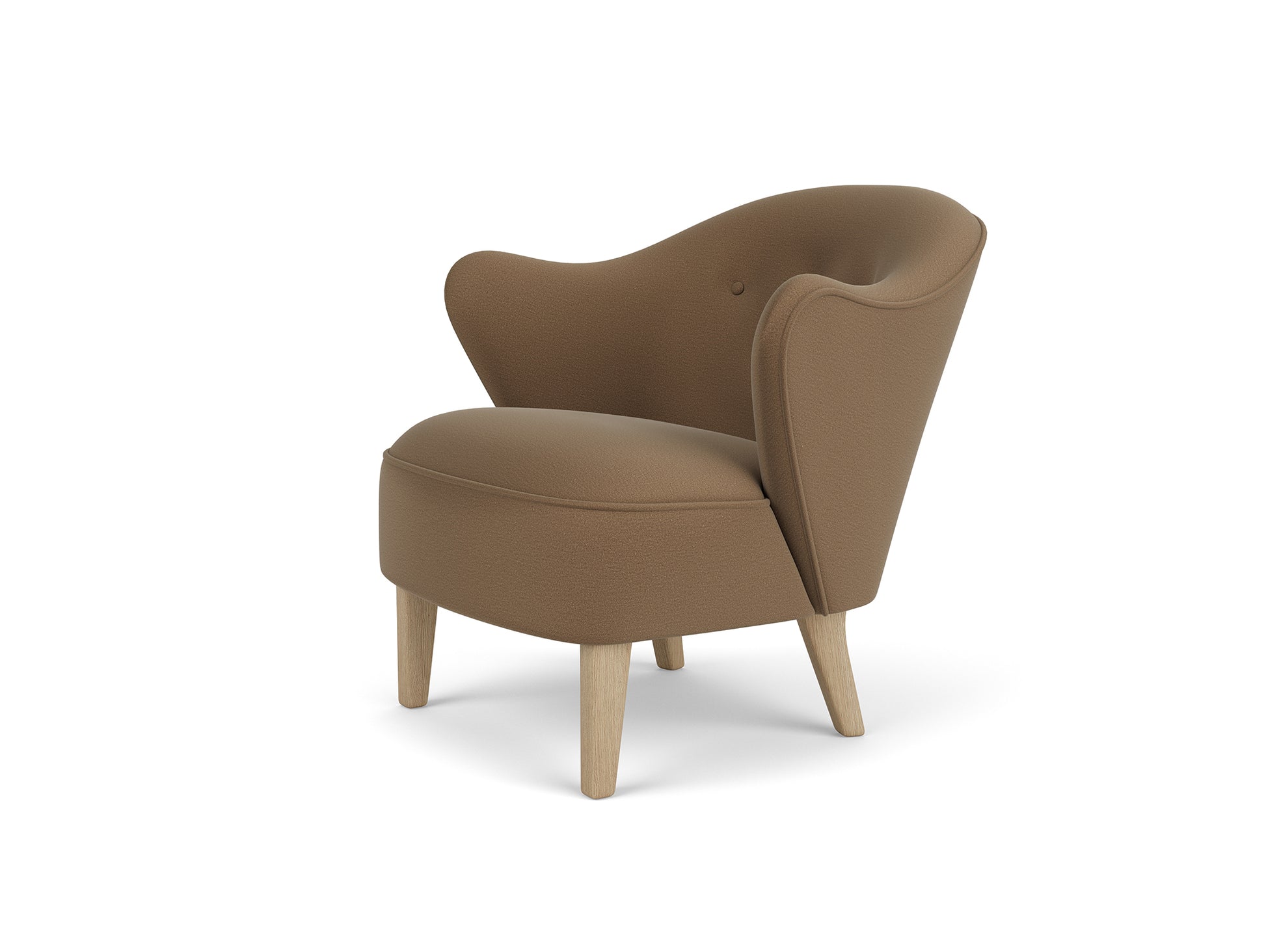 Ingeborg Lounge Chair by Audo Copenhagen - Natural Oak / Mohair 1103