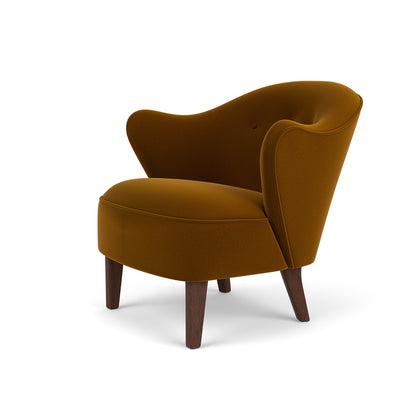Ingeborg Lounge Chair by Audo Copenhagen - Dark Stained  Oak / Mohair 2600