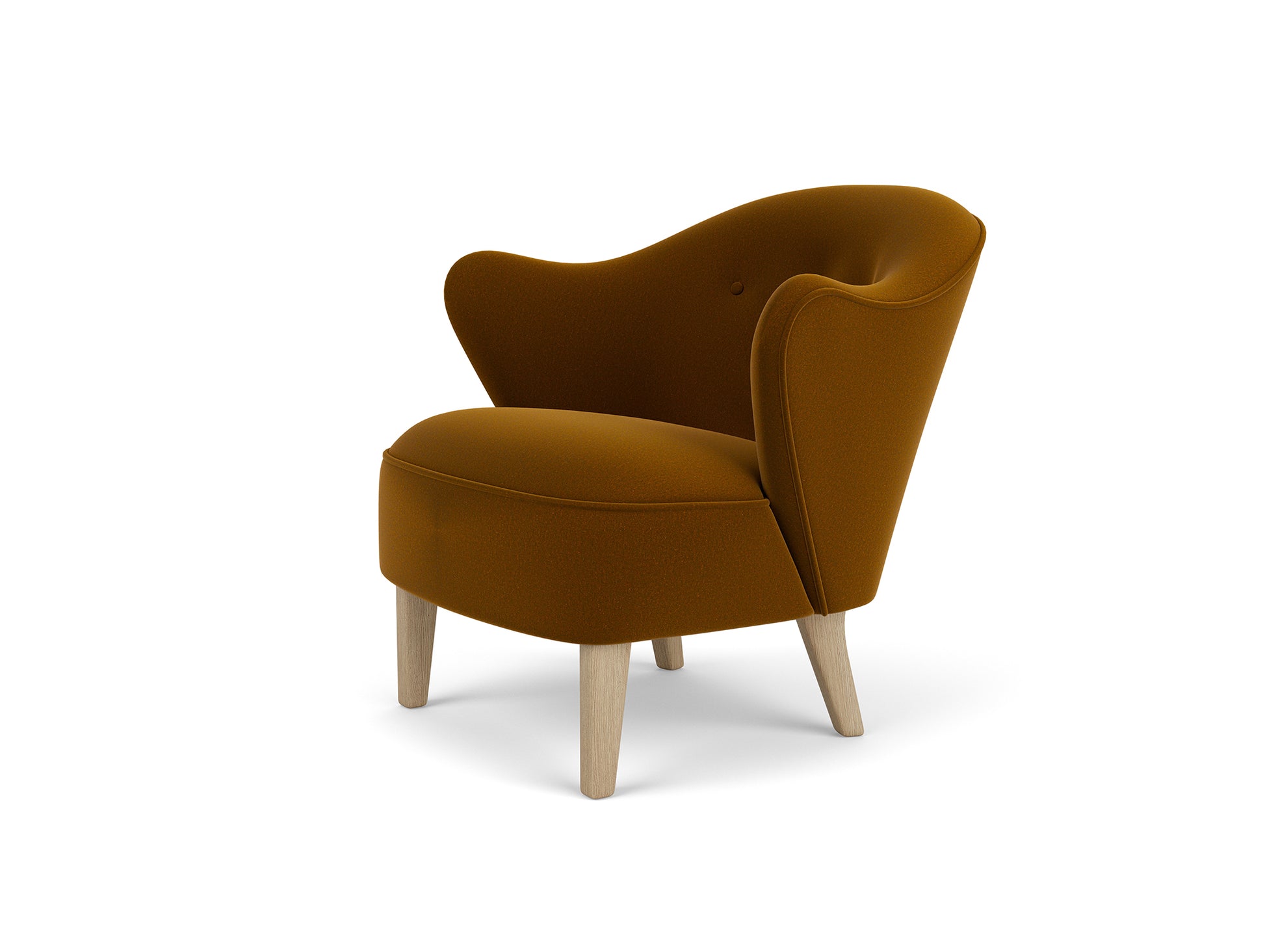 Ingeborg Lounge Chair by Audo Copenhagen - Natural Oak / Mohair 2600