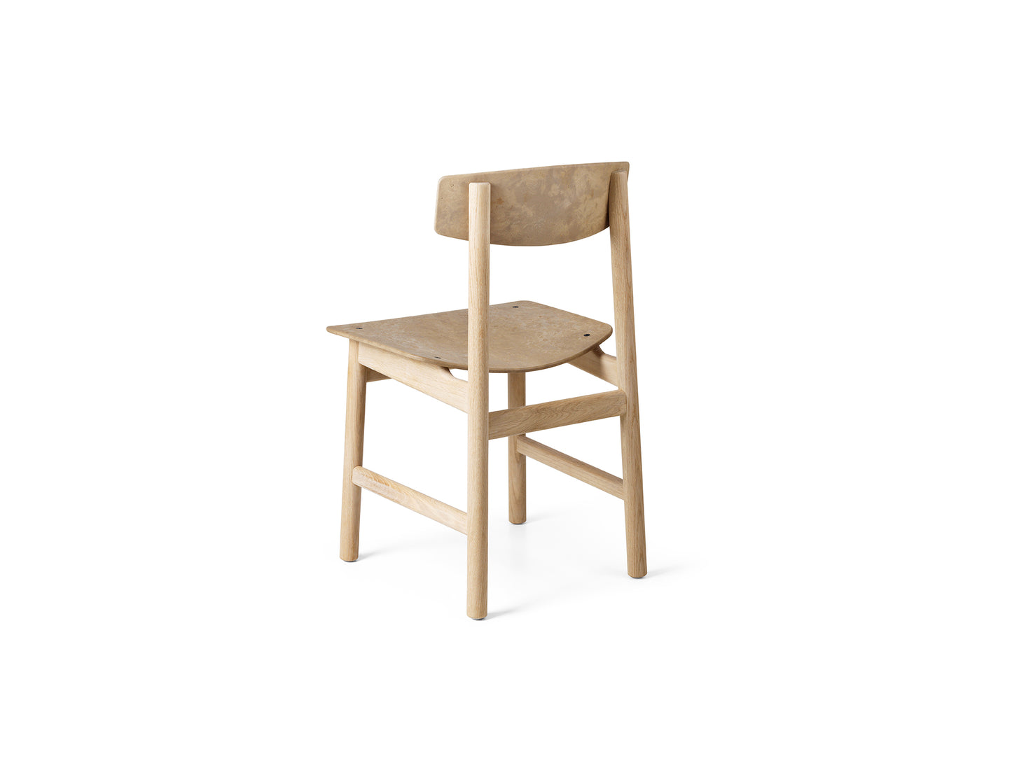 Conscious Chair 3162 by Mater - Soaped Oak / Coffee Waste Light