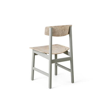 Conscious Chair 3162 by Mater - Grey Beech / Wood Waste Grey