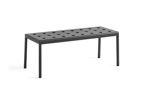 Balcony Outdoor Low Table by HAY - 96.5x41 / Anthracite