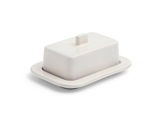 Barro Butter Dish by HAY - White