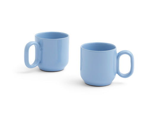 Barro Cup - Set of 2 by HAY - Light Blue