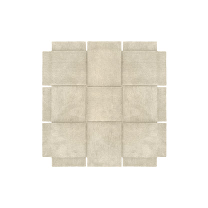 Basket Rug by Design House Stockholm - 180 x 180 / Beige