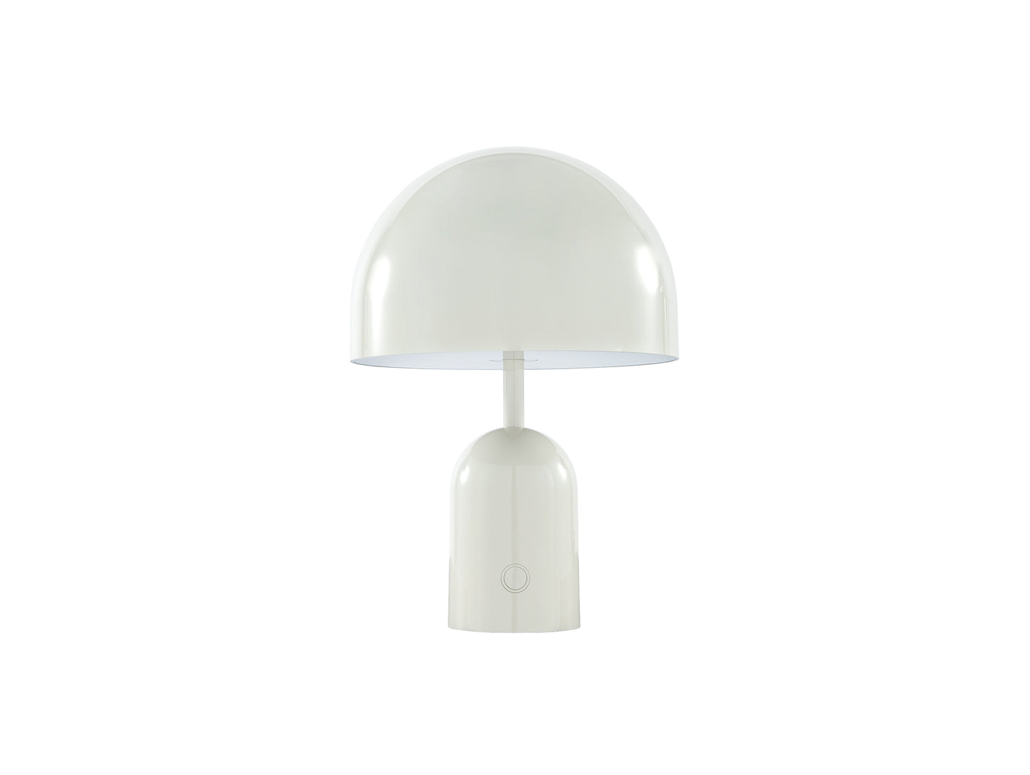 Bell LED Portable Lamp by Tom Dixon - Grey