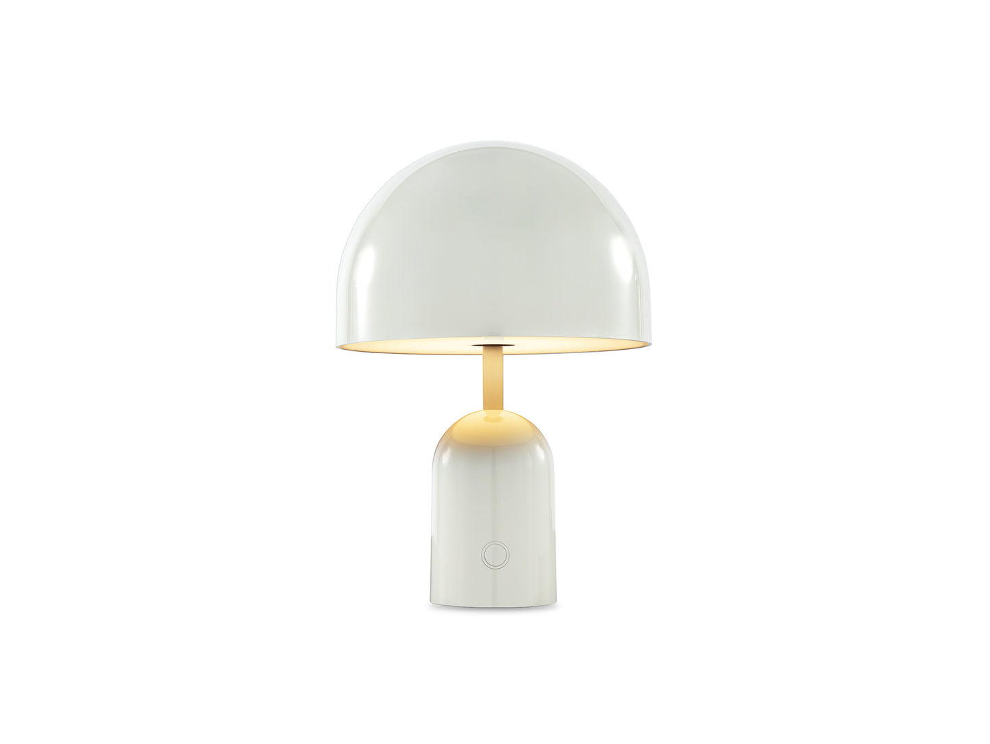 Bell LED Portable Lamp by Tom Dixon - Grey