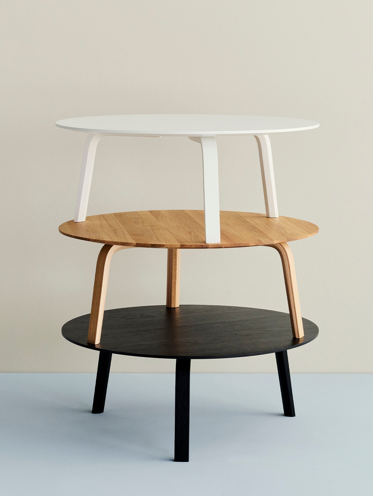 Bella Coffee Table by HAY - D80, H32