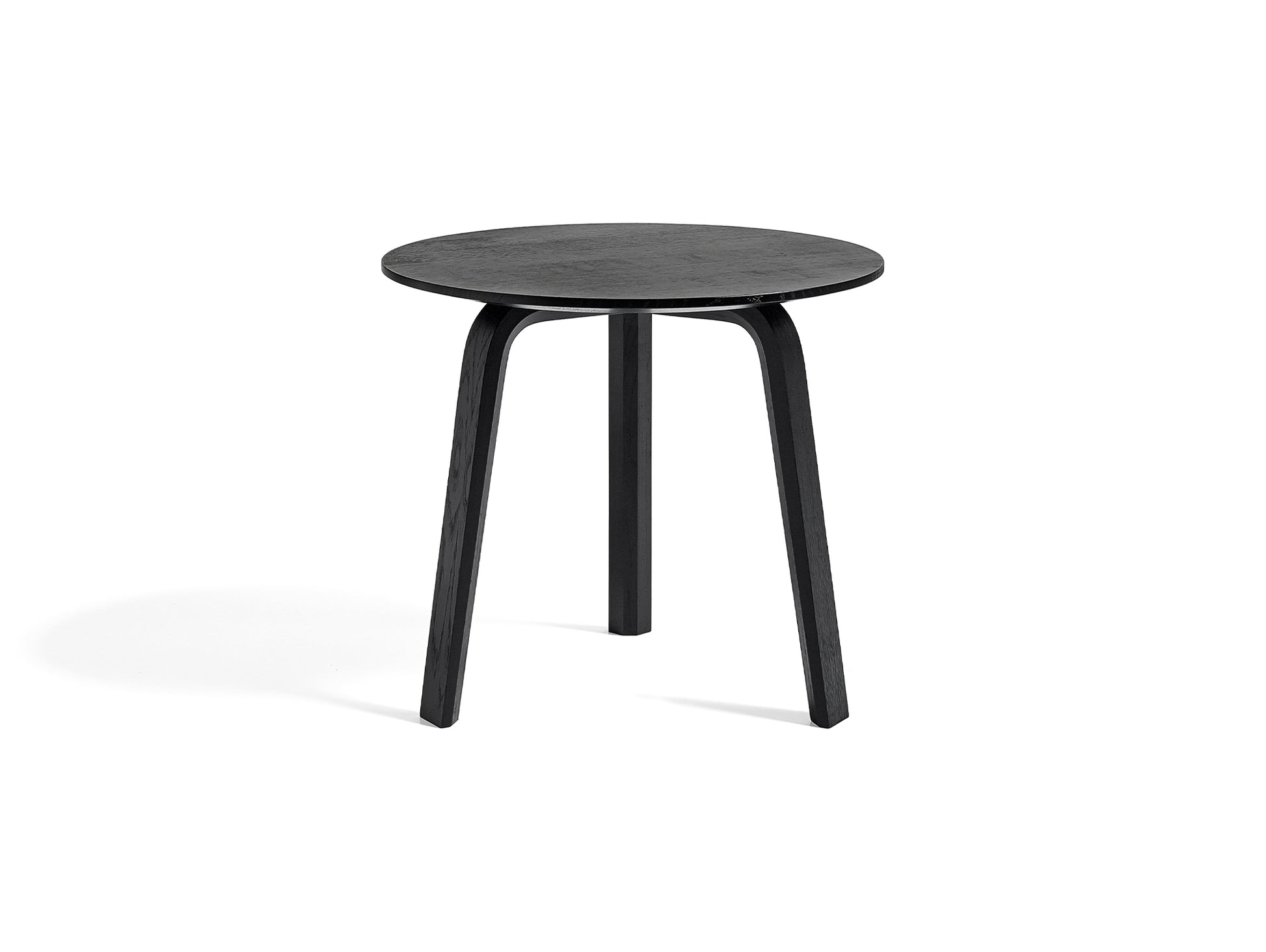 Bella Coffee Table by HAY - D45, H39 / Black Oak