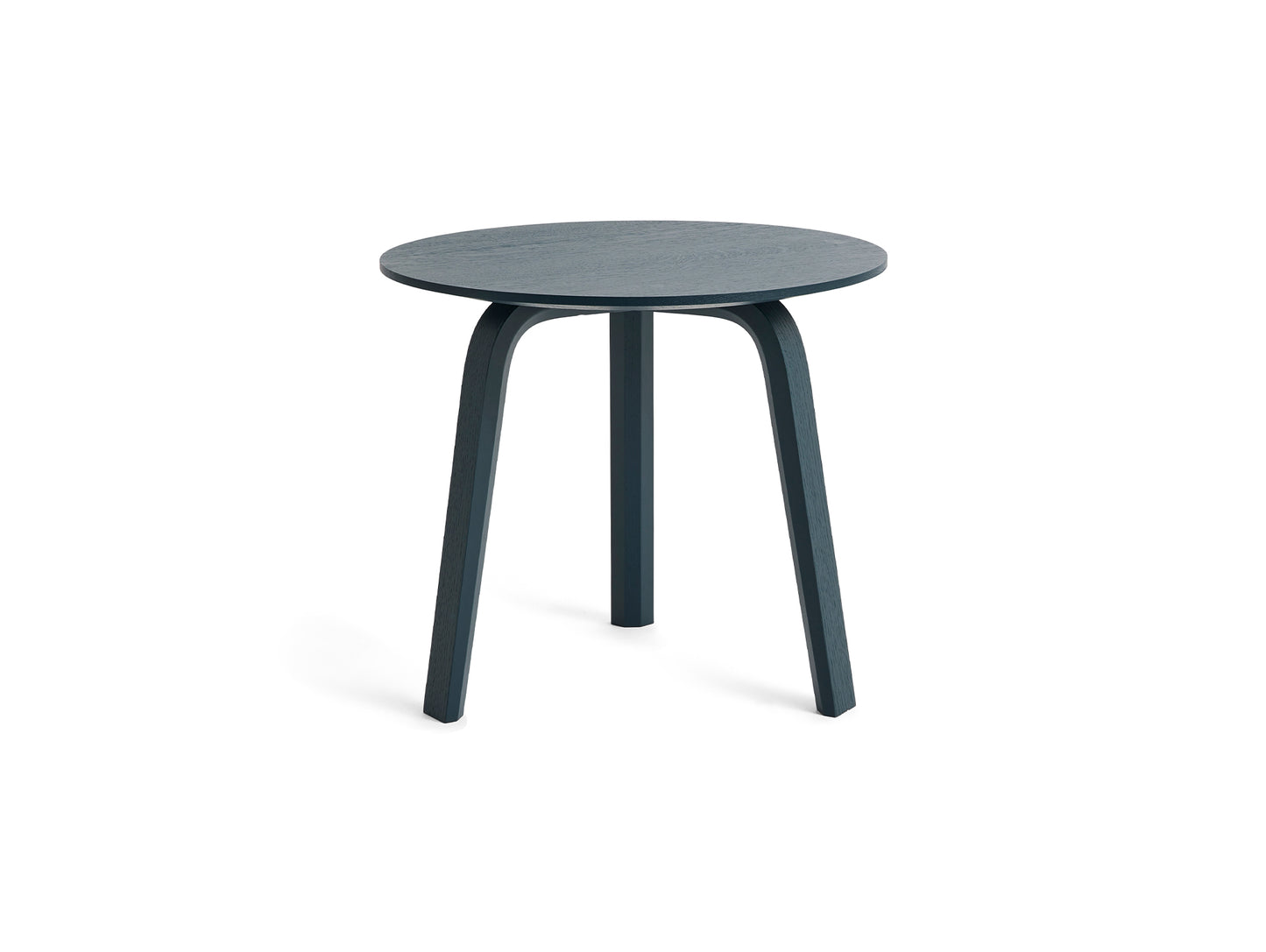 Bella Coffee Table by HAY - D45, H39 / Blue Charcoal Oak