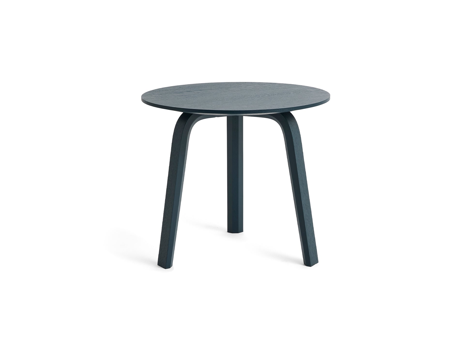 Bella Coffee Table by HAY - D45, H39 / Blue Charcoal Oak