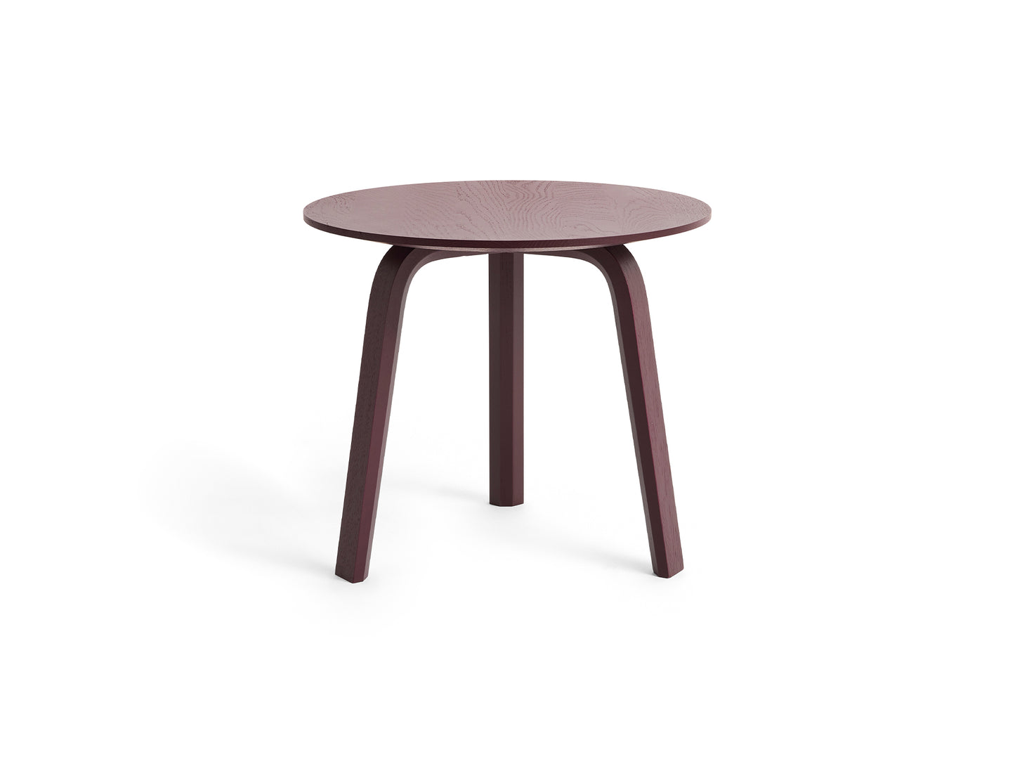 Bella Coffee Table by HAY - D45, H39 / Dark Bordeaux Oak