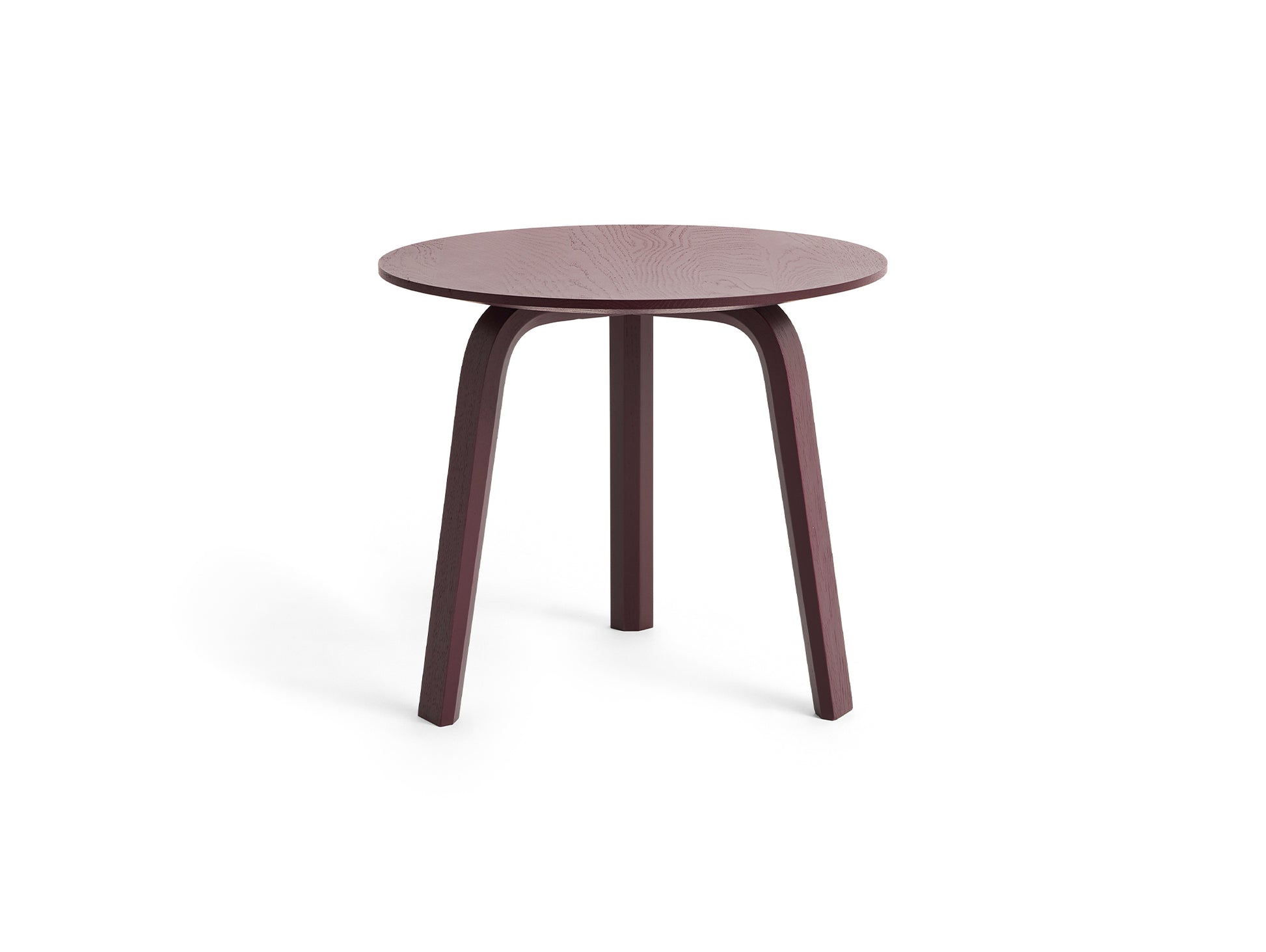 Bella Coffee Table by HAY - D45, H39 / Dark Bordeaux Oak