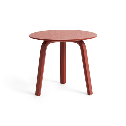 Bella Coffee Table by HAY - D45, H39 / Tile Red Oak