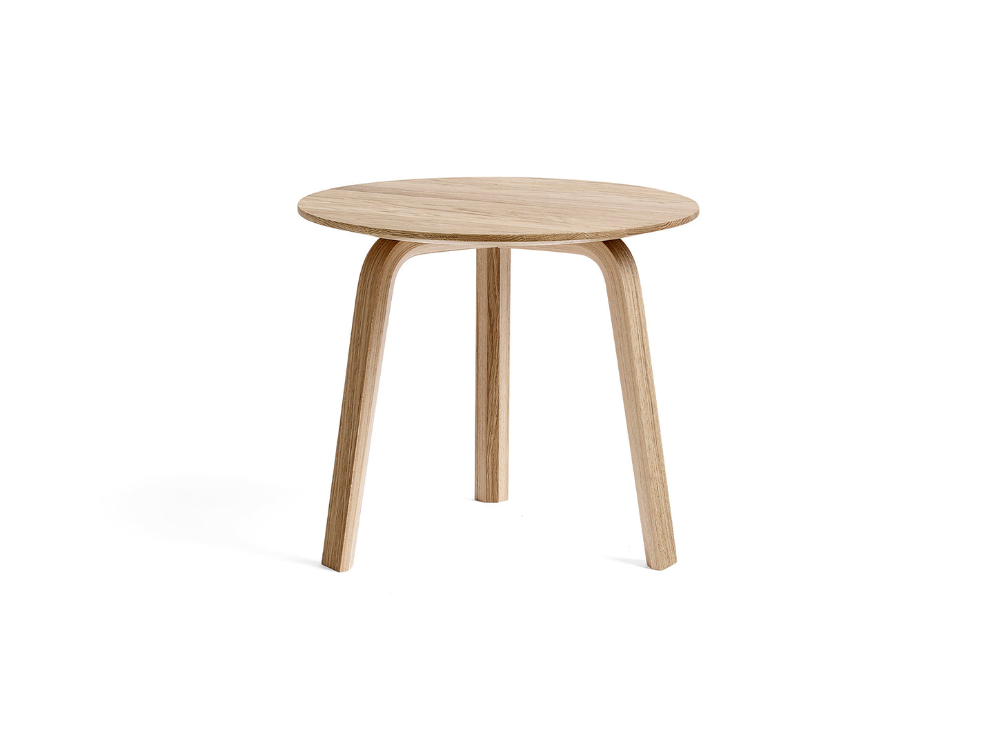 Bella Coffee Table by HAY - D45, H39 / Water-Based Lacquered Oak