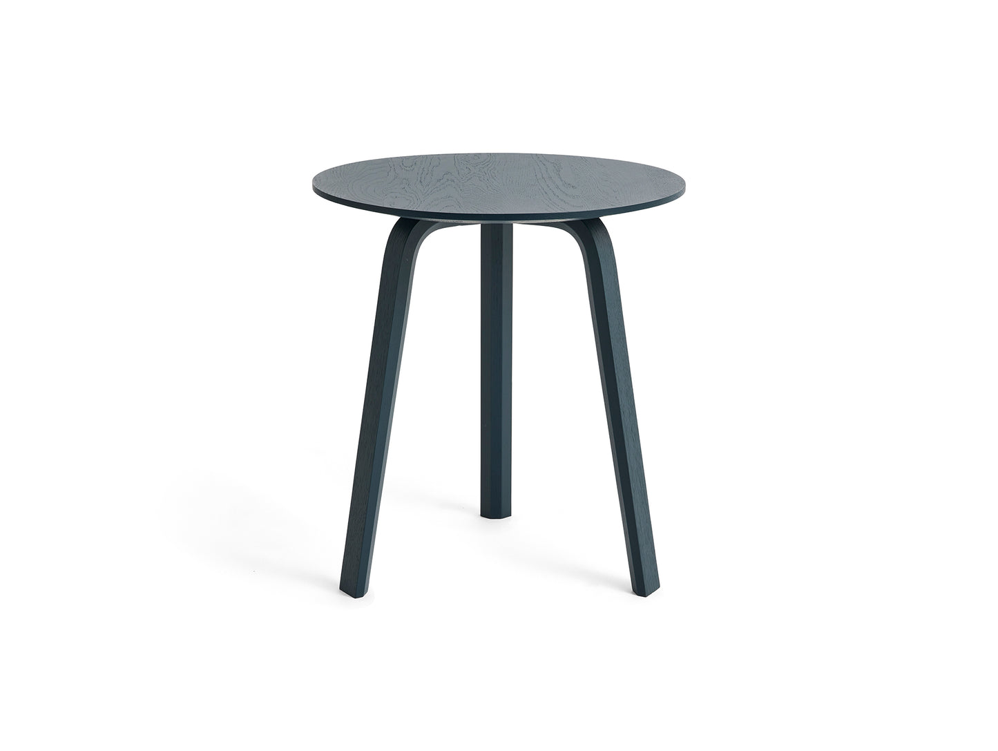 Bella Coffee Table by HAY - D45, H49 / Blue Charcoal Oak