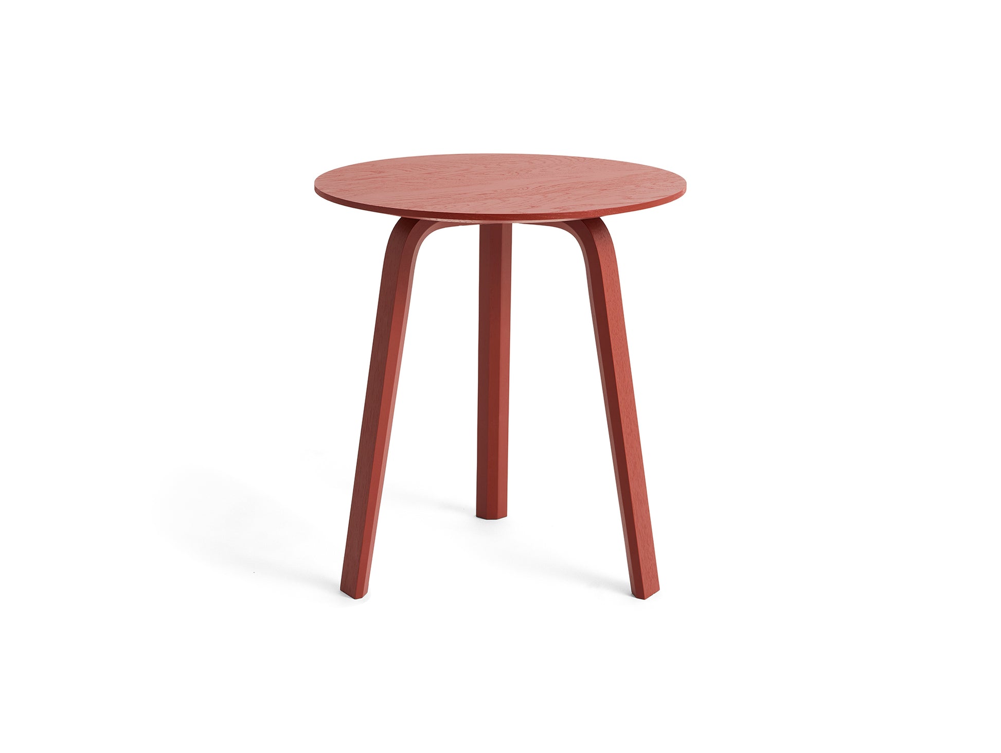 Bella Coffee Table by HAY - D45, H49 / Tile Red Oak