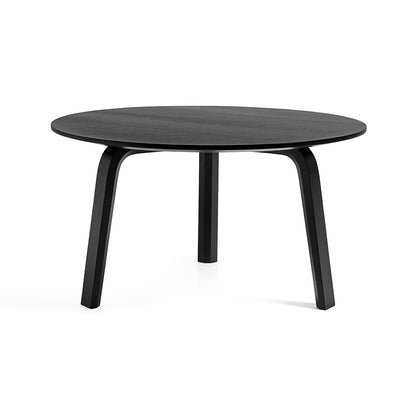 Bella Coffee Table by HAY - D60, H32 / Black Oak