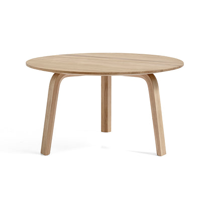 Bella Coffee Table by HAY - D60, H32 / Water-Based Lacquered Oak