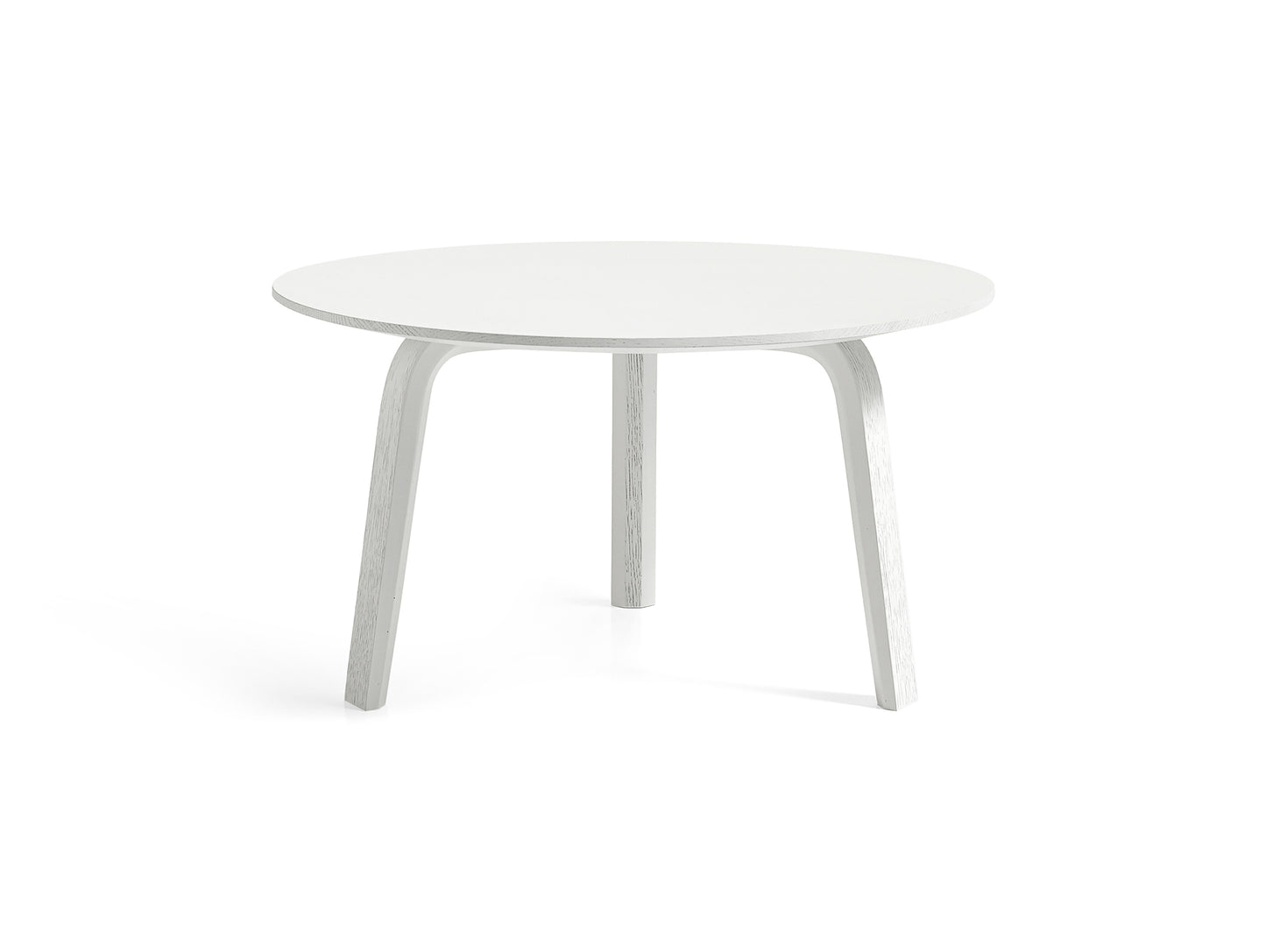Bella Coffee Table by HAY - D60, H32 / White Oak