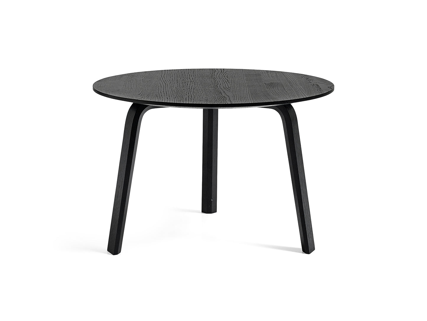 Bella Coffee Table by HAY - D60, H39 / Black Oak