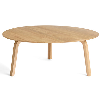 Bella Coffee Table by HAY - D80, H32 / Water-Based Lacquered Oak