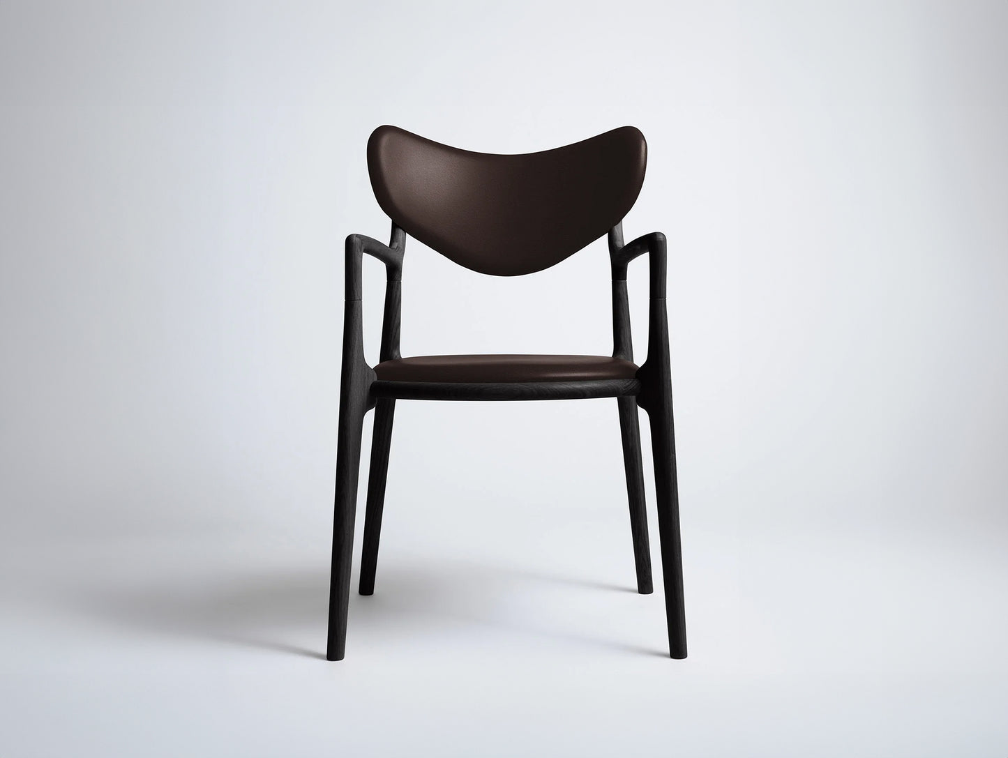 Salon Chair by Ro Collection - Black Oak / Exclusive Choco