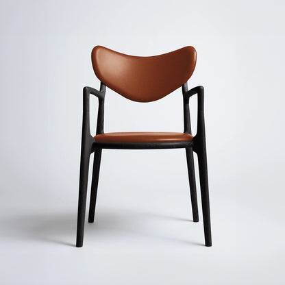 Salon Chair by Ro Collection - Black Oak / Standard Calvados