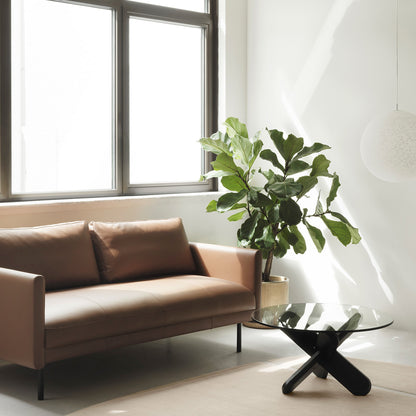 Rar 2-Seater Sofa by Normann Copenhagen - Omaha Leather Cognac