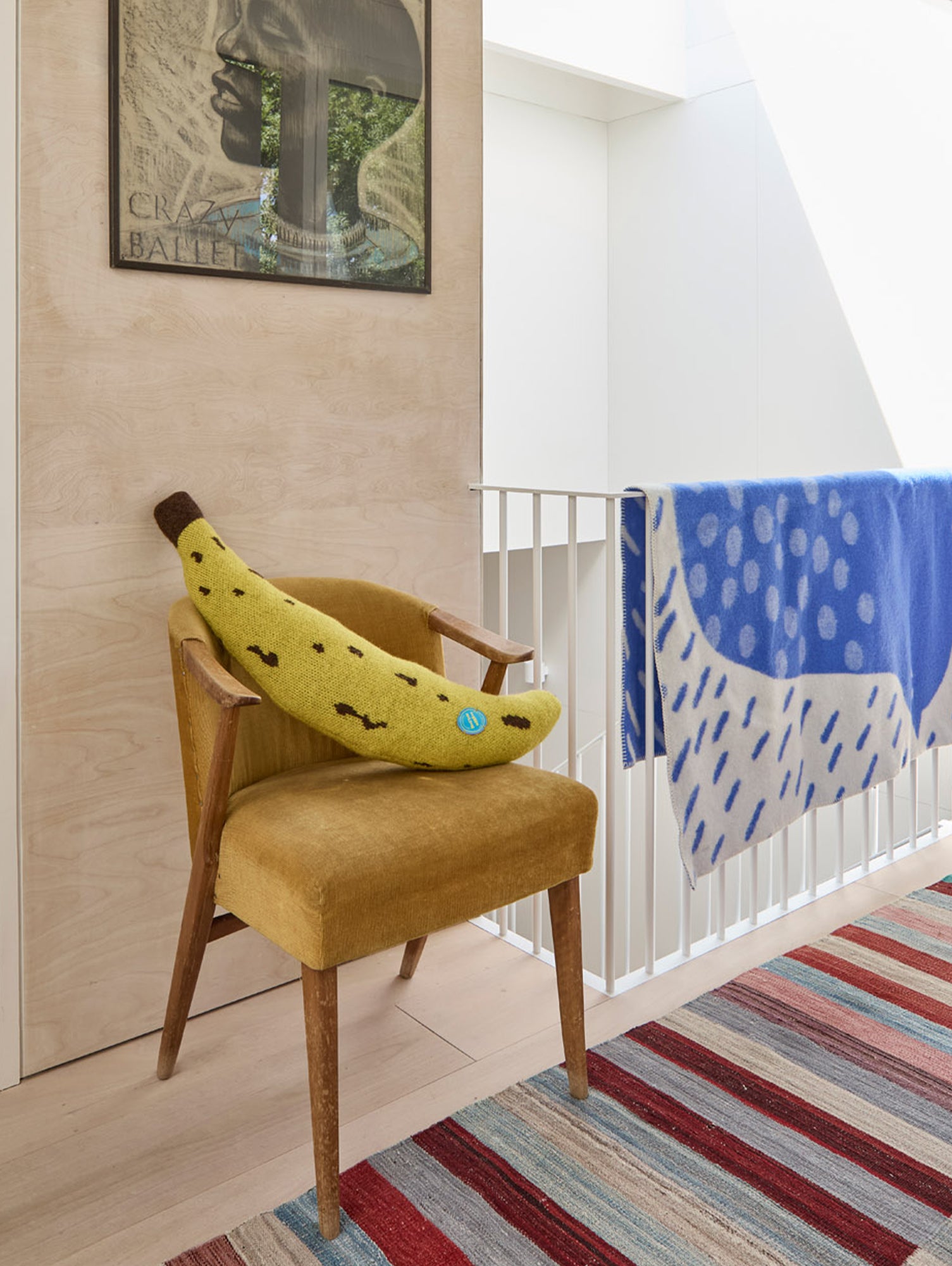 Banana Shaped Cushion by Donna Wilson