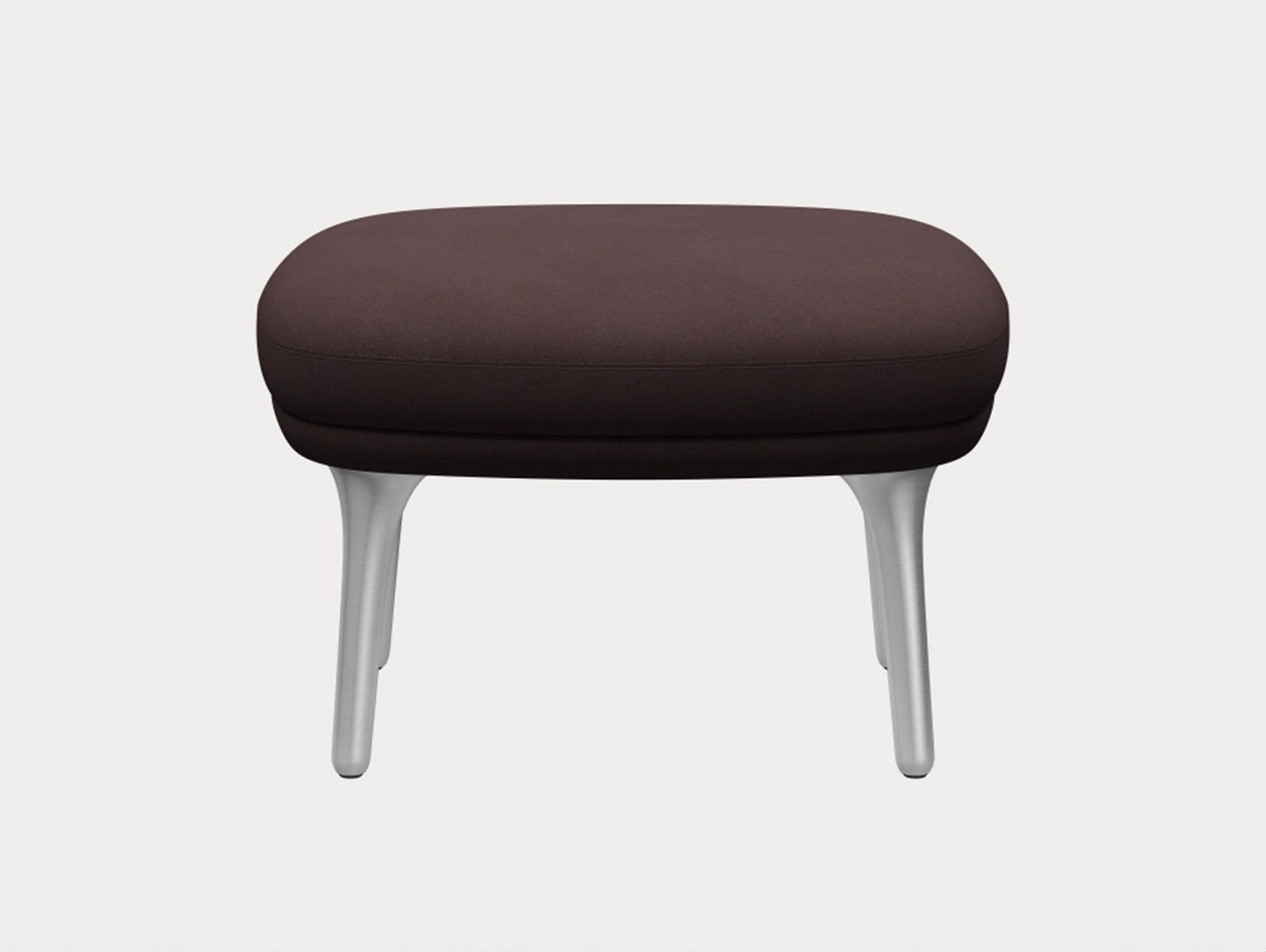 Fri Ottoman by Fritz Hansen - JH14 / Outside: Christianshavn 1135 / Seat: Christianshavn 1135