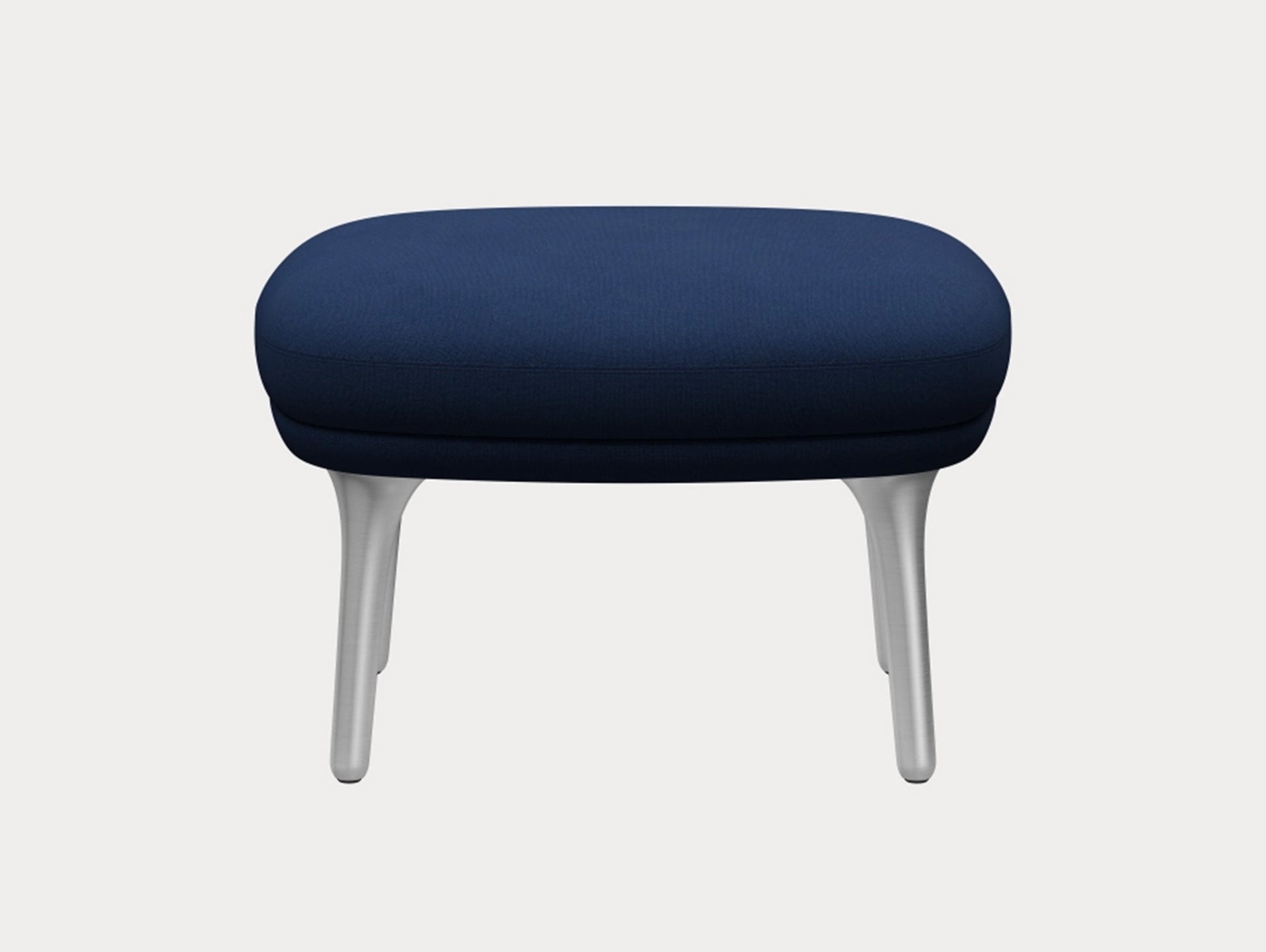 Fri Ottoman by Fritz Hansen - JH14 / Outside: Christianshavn 1153 / Seat: Christianshavn 1153