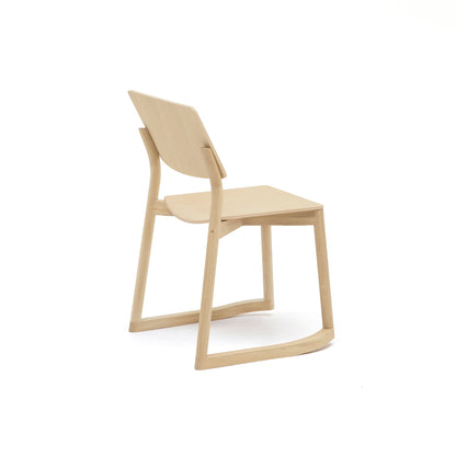 Panorama Chair with Runners by Karimoku New Standard - Lacquered Oak
