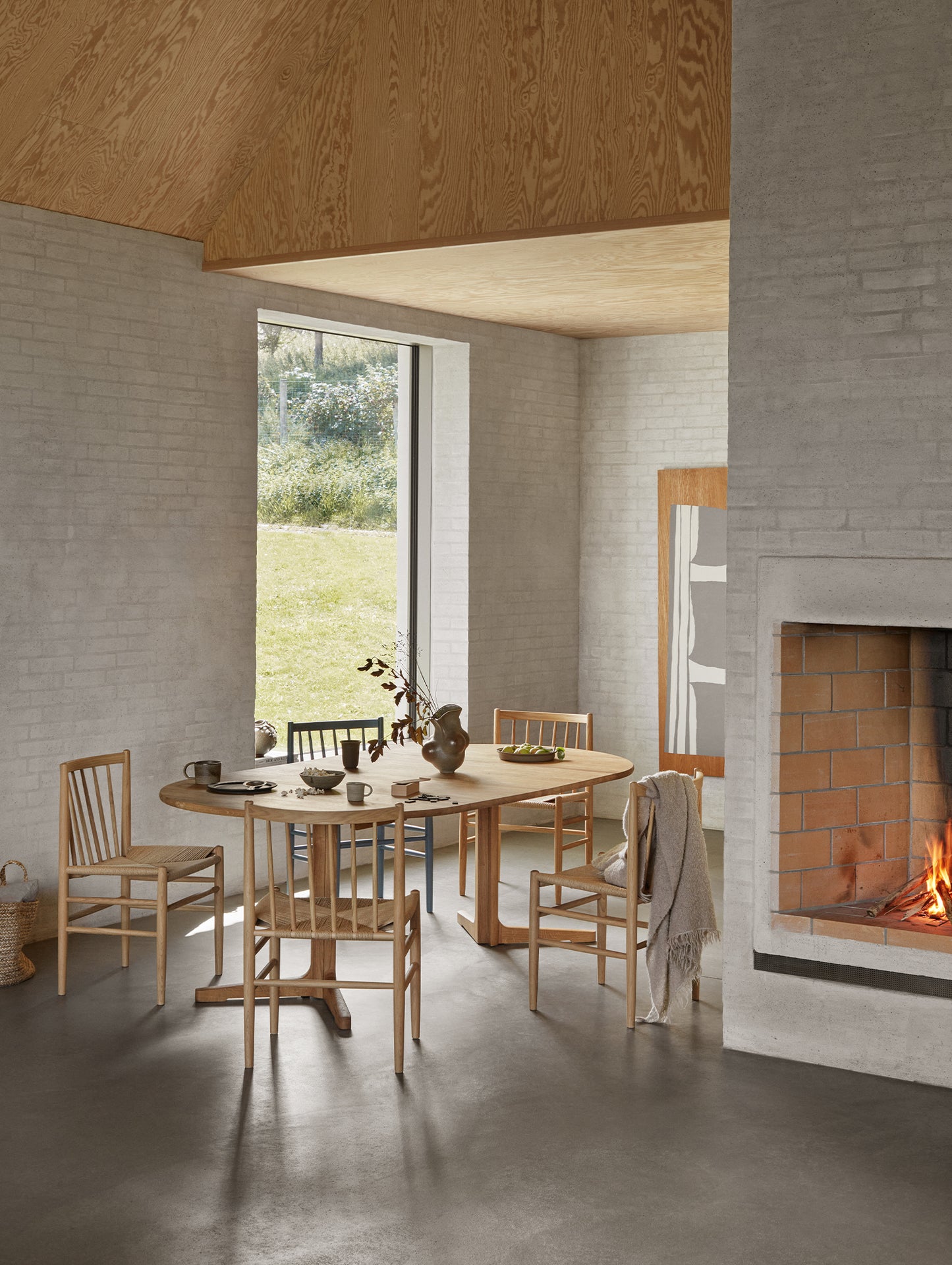 J80 Chair by FDB Mobler