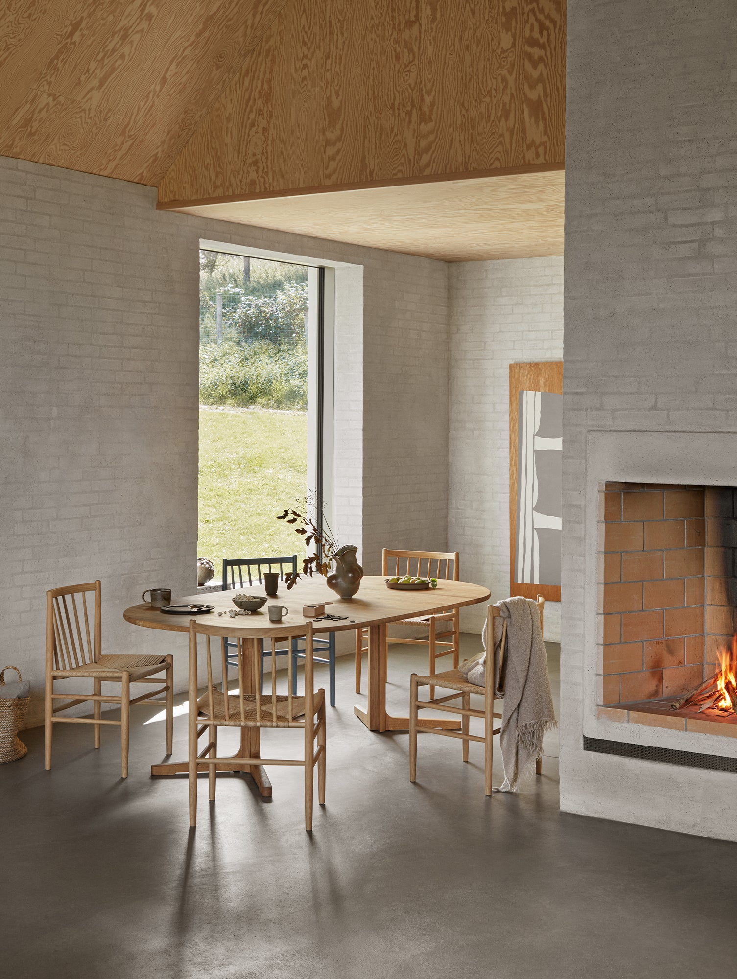 J80 Chair by FDB Mobler