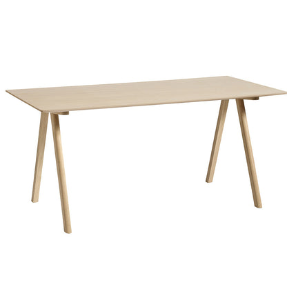 Copenhague Desk CPH 10 by HAY - Lacquered Oak Veneer Tabletop / Lacquered Oak Base