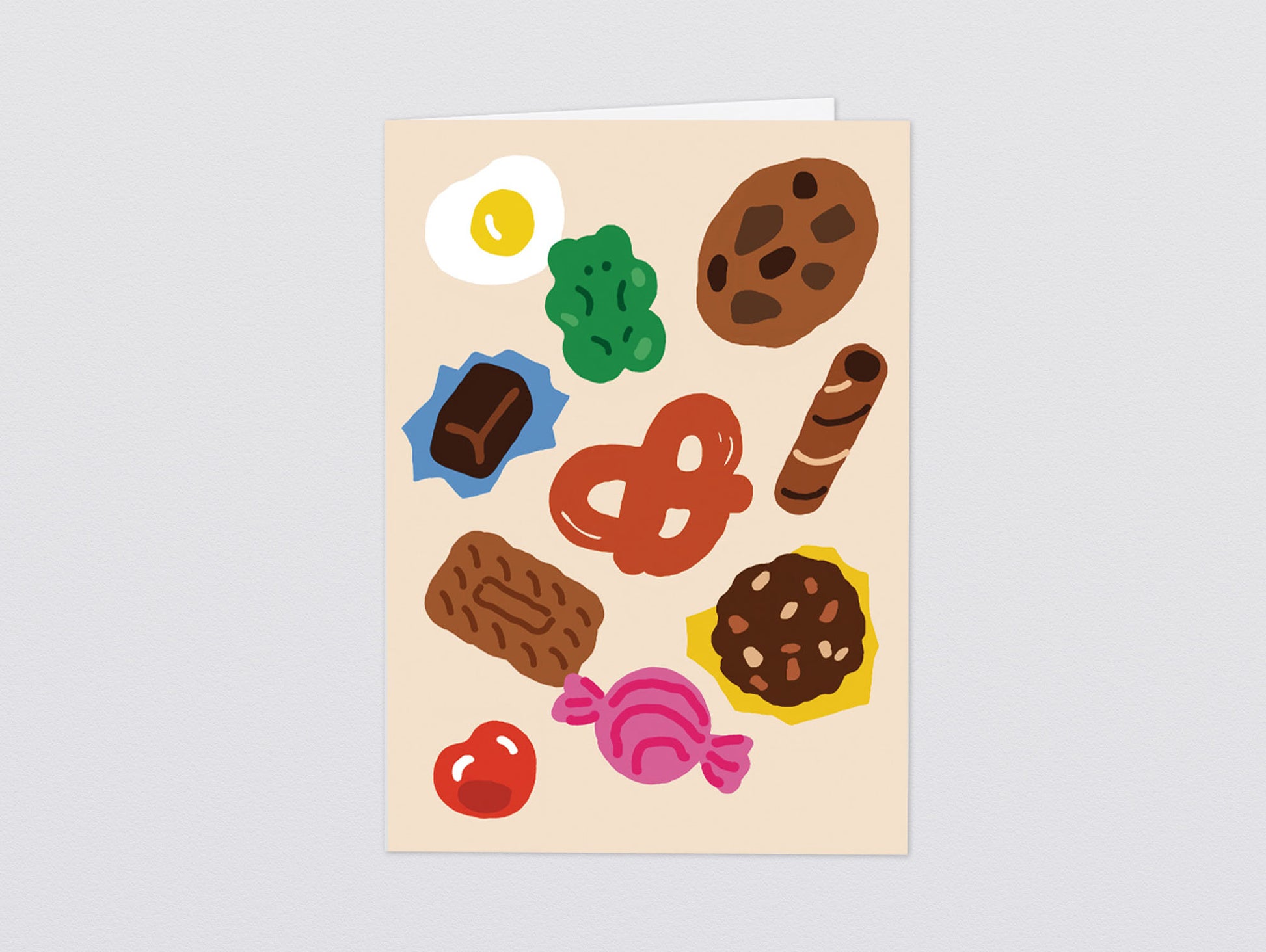 'Sweets' Greetings Card by Wrap