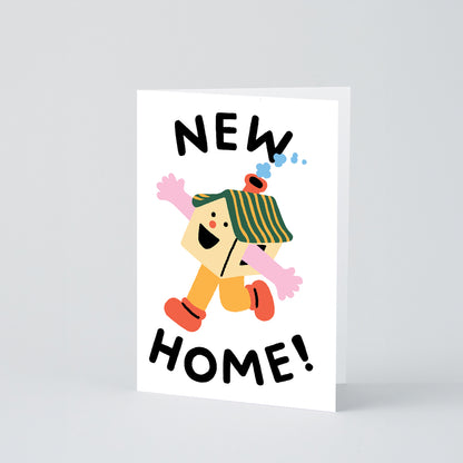 'Happy House' Greetings Card by Wrap