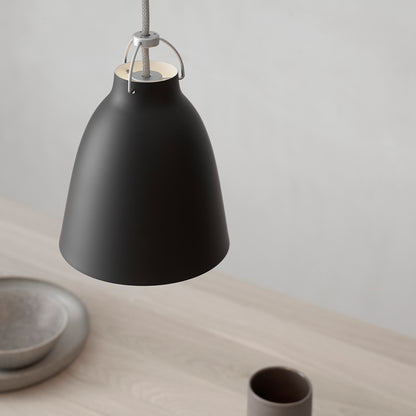 Caravaggio Pendant Light by Fritz Hansen - P1 / Matt Black Aluminium