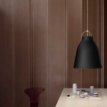 Caravaggio Pendant Light by Fritz Hansen - P3 / Matt Black Aluminium