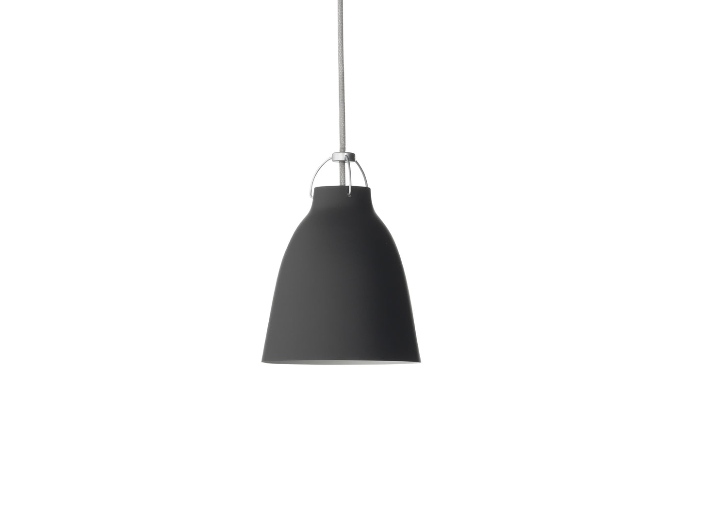Caravaggio Pendant Light by Fritz Hansen - P1 / Matt Black Aluminium