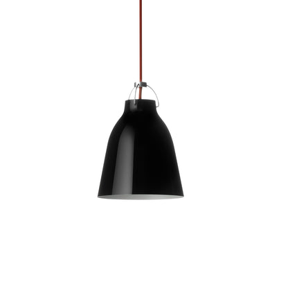Caravaggio Pendant Light by Fritz Hansen - P1 / High-Gloss Black Aluminium