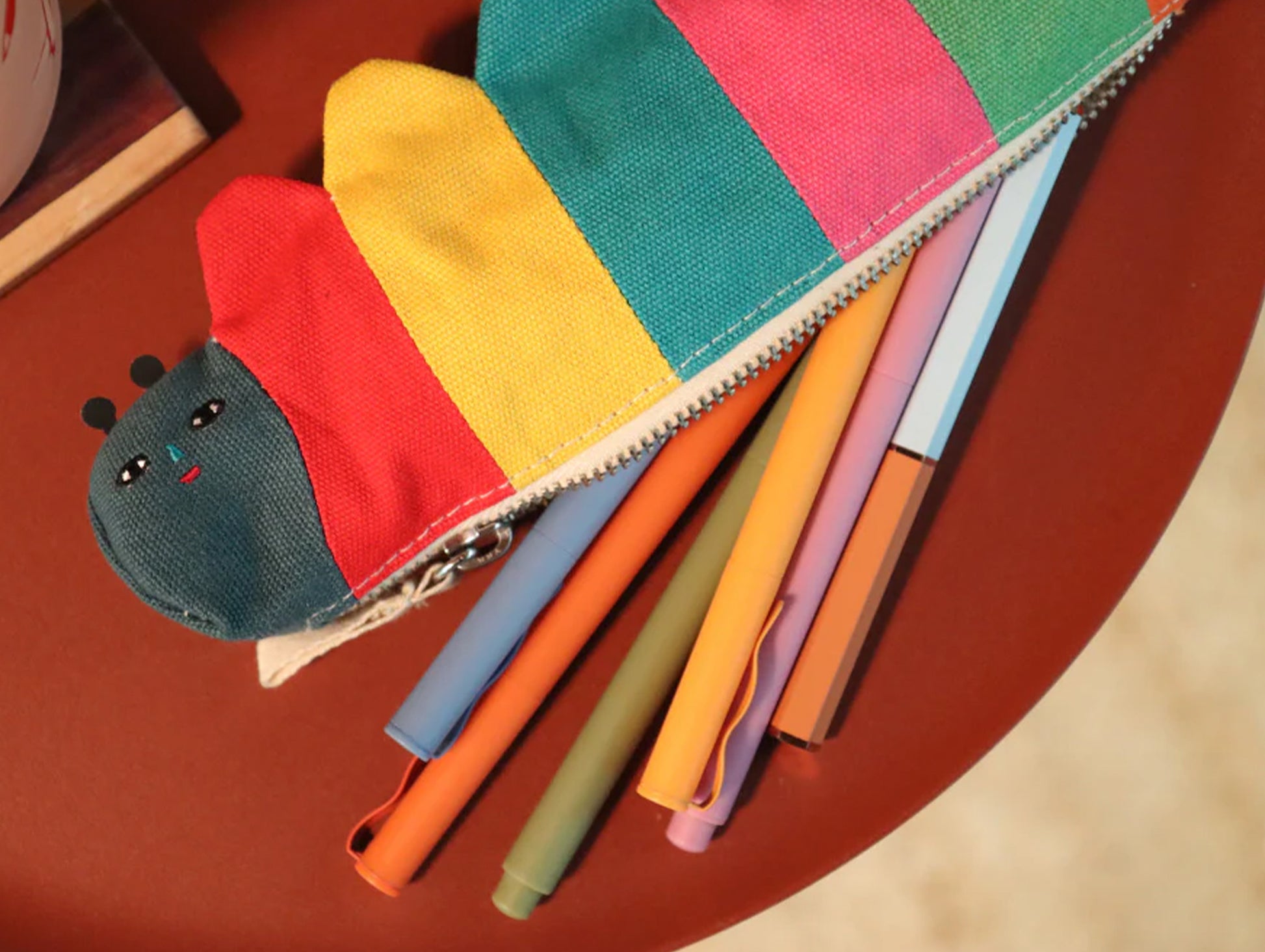 Casey Caterpillar Pencil Case by Donna Wilson