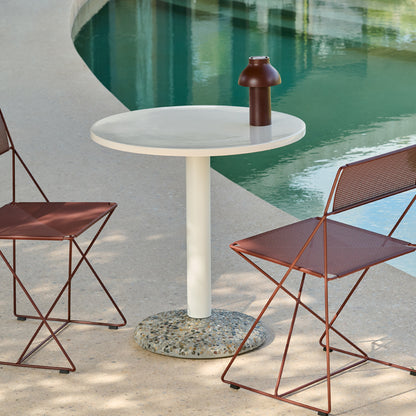 Ceramic Table by HAY - D70 cm / Warm White