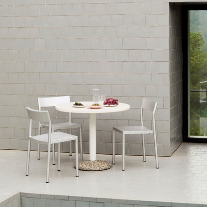 Ceramic Table by HAY - D90 cm / Warm White
